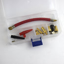 Pump Adapter Kit 11 Pcs Needle Valve Connector Foot Ball Airbed Tyre Bike