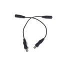 Mini USB Male to 3.5mm Jack Female Audio Cable Cord Adapter Headphone EarphoneJR