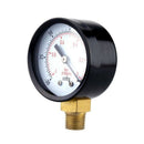 Pressure Gauge - 0 ~ -30inHg 0 ~ -1 bar Mini Dial Air Pressure Gauge Barome