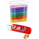 28 Grids Elders Travel One Week Portable Weekly Pill Box Medicine Dispenser Sort