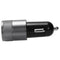 2.1 Ah Dual USB Blu-ray car charger Aluminum Alloy Car Charger 2.5 * 2.5 *  S2B1