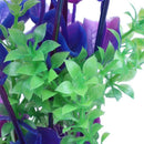 7.9" Fuchsia Green Plastic Fish Tank Underwater Ornament Aquarium Aquatic PlR5O5