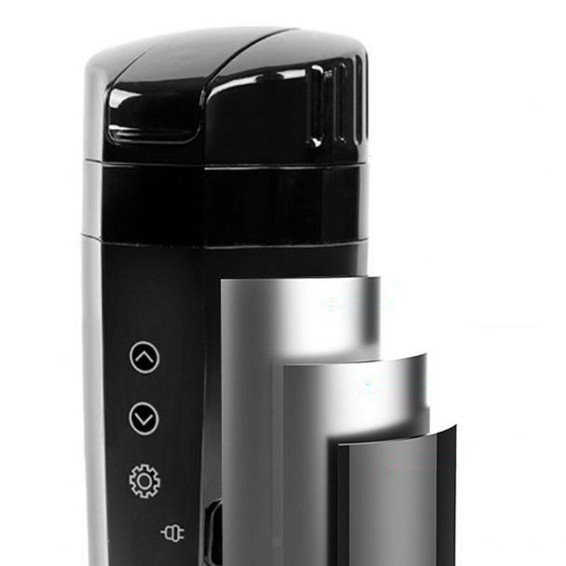 Portable Car Heating Cup Car Heated Mug Stainless Steel Travel Coffee Cup