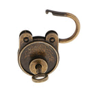 Old Style Small Padlocks Key Lock Latch Hasps for Cabinet Suitcase Door