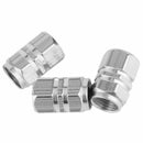8pcs Aluminium Car Wheel Tyre Valve Stems Air Screw Cap Accessories