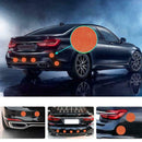 9Pcs Car Motorcycle Truck Reflective Stickers Creative Tape Safety Warning Q5C1