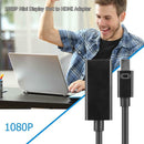 1080P Mini Display Port to HDMI Adapter Cable Connector for MacBook A