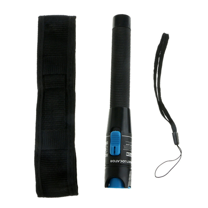 Visual Fault Locator, Red Light Fiber Optic Cable Tester Meter 1mW 1-5 KM Cable