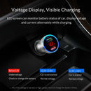 Orico 30W Portable Dual Usb Ports Car Phone Charger Usb Cigarette Lighter S