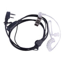 Walkie Talkie Air Tube K Head Mic Earpiece Headset PTT for HYT TC286 386