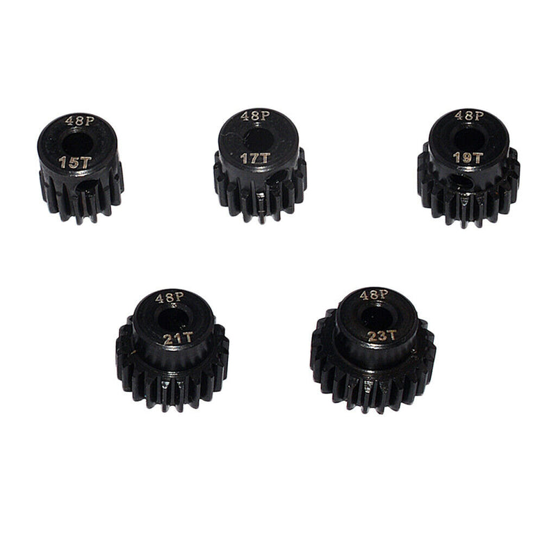 5pcs Gears Motor Gears Without Steel Brush [15T 17T 19T 21T 23T] 48DP RC Car