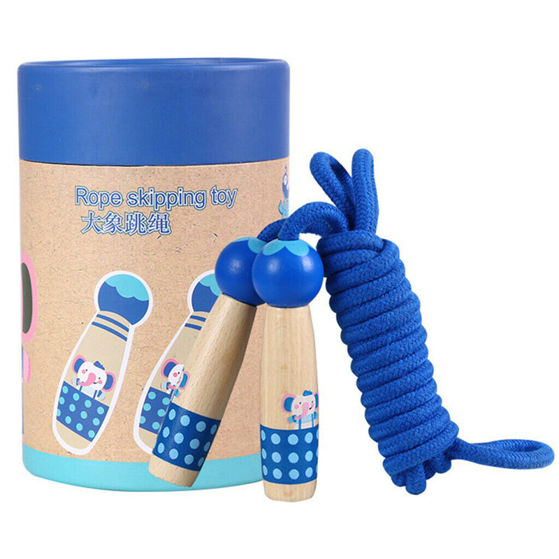 Jump Rope for Kids Girls & Boys Fun Outdoor Games Exercise Training - Blue