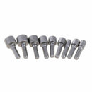 9pcs/set 5mm-13mm 1/4inch DIY Hex Shank Socket Sleeve Nozzles Nut Driver Bi J5B5