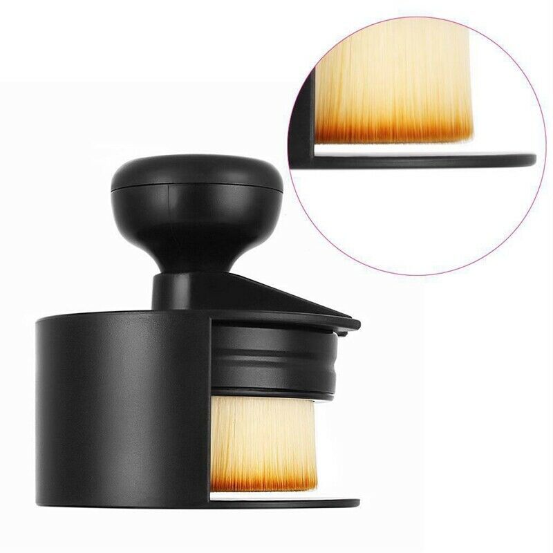 Stamps Makeup Brushes Soft Base Foundation Brush Round Portable MakeUp Brus E1K1