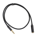 Braided Headphone Extension Cable 3.5mm Jack Male to Female Audio Cord