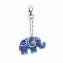 5 Elephant DIY Point Diamond Keychain 5D Diamond Rhinestone Keychain Bag New vmh