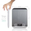 Baking Scale Small Kitchen Weighing For Food Measuring Digital Electric 1g-5kg