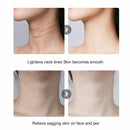 3 LED Photon Heating Facial Neck Massager Double Chin Wrinkles RemovalB Nw