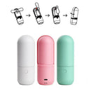 Mini Fan Capsule Handheld Mini Fan Usb Charging Folding Fan Air Cooling Ult