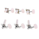 6Pcs 3L 3R Classical Guitar String Tune Tuners Open Gear Guitar Part AccessoryOZ