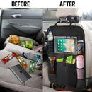 Backseat Car Organizer Car Seat Back Protectors with Clear 10 inch Tablet H C6C9