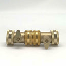 2 Pack 3/4-Inch Garden Hose Tap Connector Brass Garden Hosepipe Tap Connect