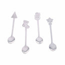 Christmas Spoon Stainless Steel Coffee Spoon Mini Tea Spoon Kids Dessert Spo.AU