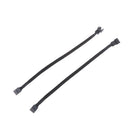 2pcs 4 Pin PWM Connector Case Fan Extension Power Cable for Compure CPUB.kz