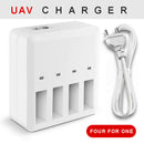 4 In 1 Battery Charger Hub RC Intelligent Quick Charging For DJI Tello Drone EU