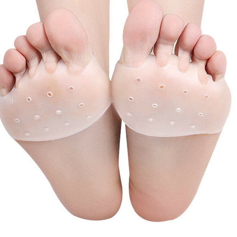 Silicone Gel Insoles Forefoot Pads Pain Relief Toe Separator Foot Insert-Cushion