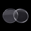 10X 45mm Applied Clear Round Case Coin Storage Capsules Holder Round Plastic  LJ