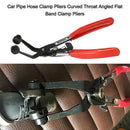 Hose Clamp Pliers Fuel Coolant Clip Curved Throat Tube Plier Curved Throat  A5D1