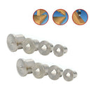8Pcs Dowel Pins Center Point Set Woodworking Craft Clamp Steel Tools 6/8/10/12mm