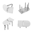 4Pcs Boat Door Hinge Heavy Duty Furniture Cabinet Hatch Hardware Accessory