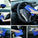 Microfiber Towel Car Cleaning Wash Drying-Detailing No Cloth I1J1 Scratch 6 B6J6
