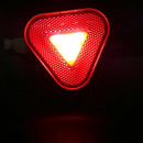 Bicycle Taillights Cob Highlight Warning Lights Triangular Glare Lighting H