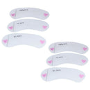 6Pcs Eyebrow Stencil Grooming/Shaping Template Makeup Tool A7E6