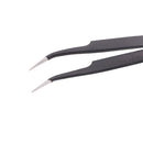 9PCS ESD Tweezers Stainless Steel Anti-static Precision Tweezers Repair Tool ME