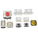 250 Pcs Tactile Push Button Car Remote Key Button Microswitch Tools Kit S1M0