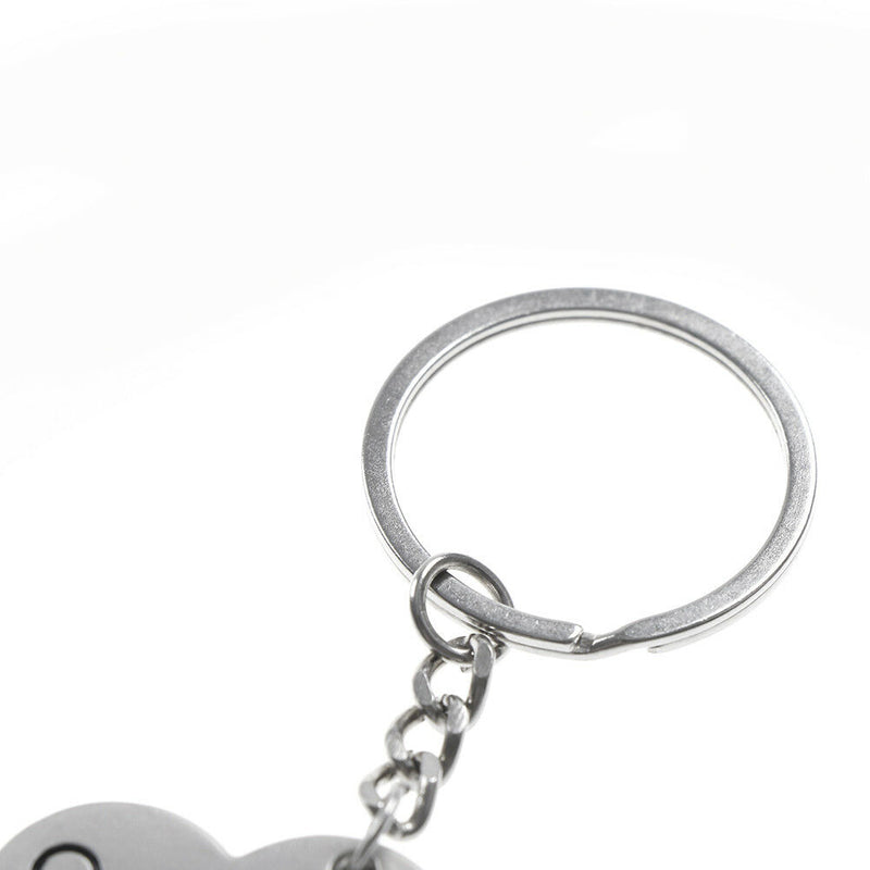 1 set Creative crush you piercing heart couple key ring for weeding giftSR BX