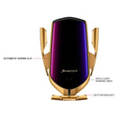 Wireless Car Charger Infrared Sensor Automatic Fixture Mobile Phone Bracket