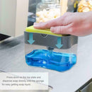 Organiser Sink Caddy Basket Dish Cleaning Sponge Holder Soap Dispenser