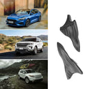 For Trunk Spoiler Wing 10pcs Carbon Fiber Look Vortex Generators Diffuser Fins