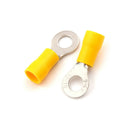 20PCS M6 Ring Insulated Wire Connector Electrical Crimp Terminal 12-10AWG LJ