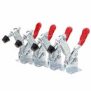 4 PCS 90Kg Holding Capacity Horizontal Quick Release Hand Tool Clamp-SKLA T B7I3