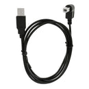 5ft USB To Printer Cable 90 Degree USB 2.0 A Male To B Plug Extension Cord