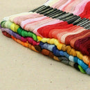 50 Colors Cross Stitch Cotton Embroidery Thread Sewing sell Skeins hot Flo H9P6