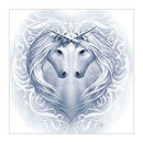 White Horses 5D DIY Full Drill Diamond Painting Embroidery Cross Stitch Kit