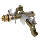 Zinc Alloy Impact Sprinkler Garden Lawn Plant Watering Irrigation Spray Head