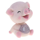 Bobble Head Pig Bobbing Heads Animal Pet Toys for Car Vehicle Decoration C